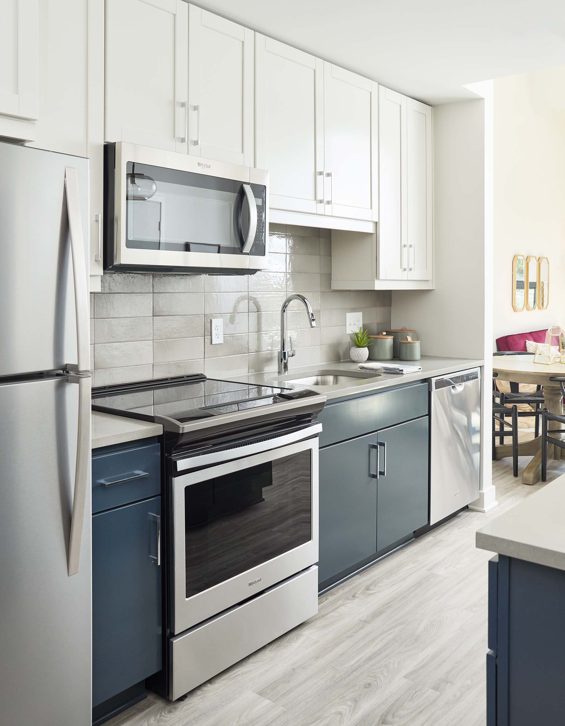 Stainless steel appliances