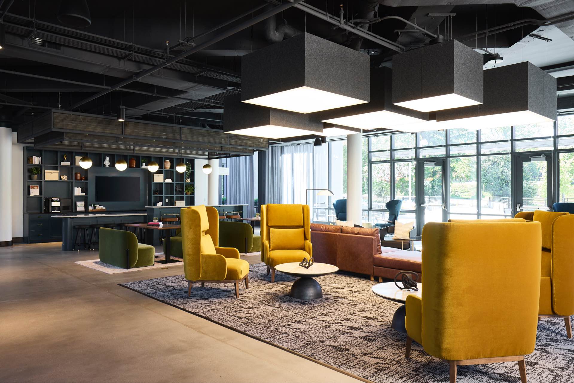 Await your tour in sophisticated seating