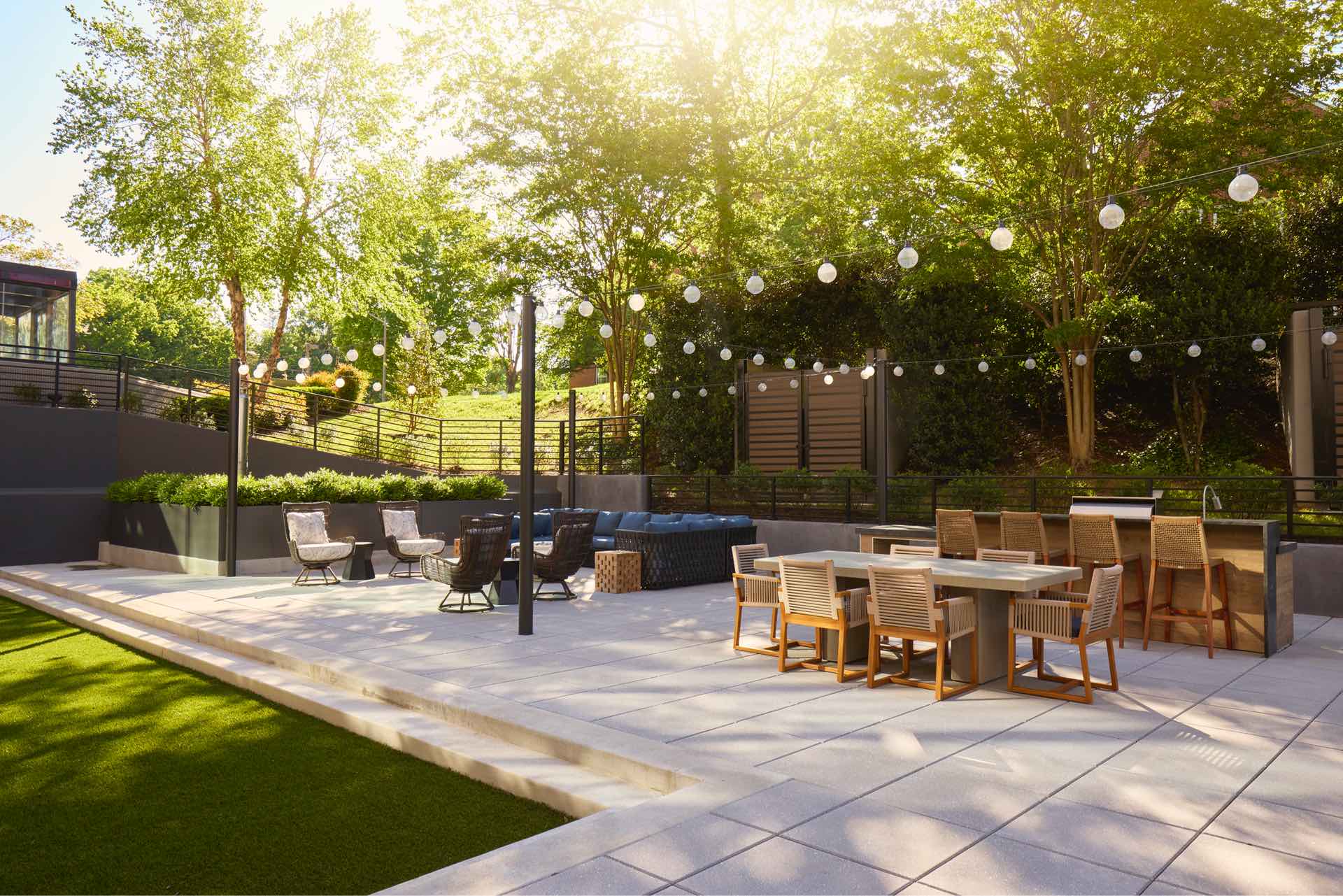 A plethora of outdoor amenities to bring the outdoors, indoors